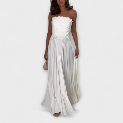 Athena - Chic Pleated Dress