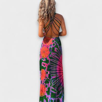 Ronja - La Bamba Tie-Dye Print Maxi Dress