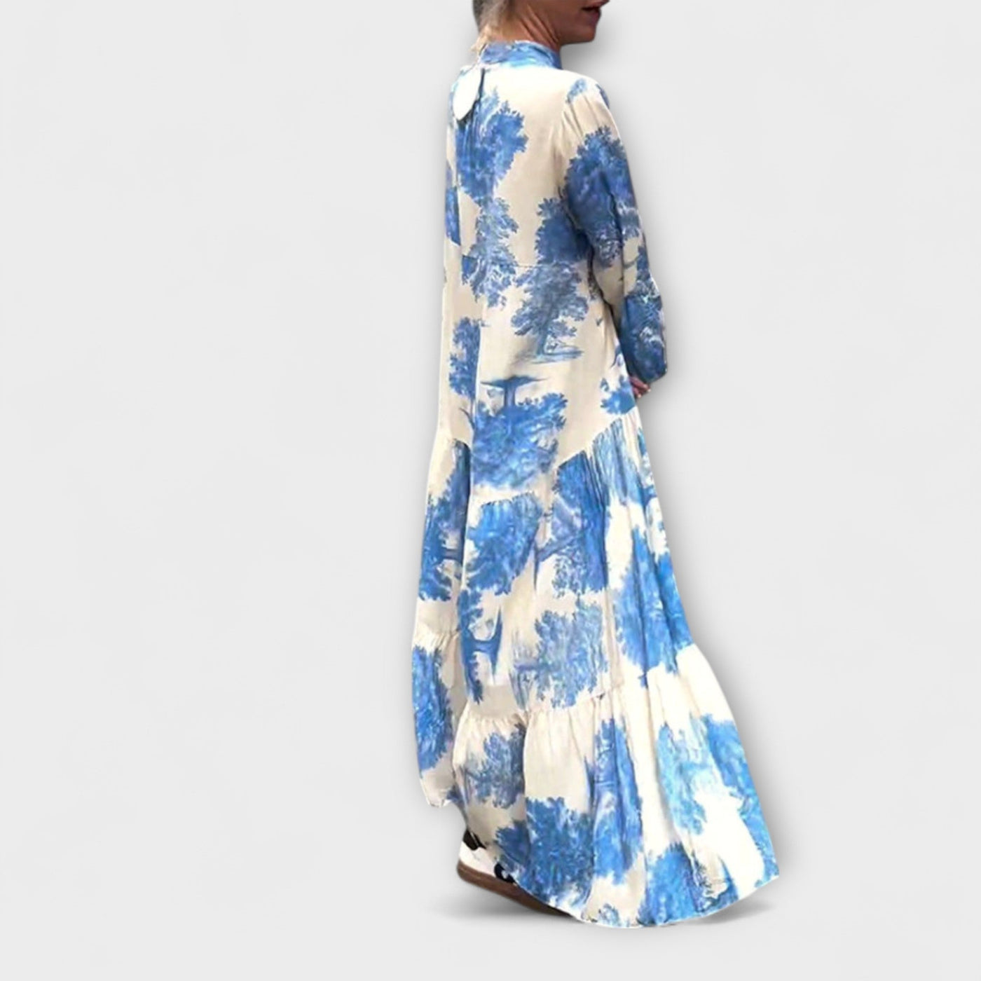 Nerina - Elegant Floral Maxi Dress