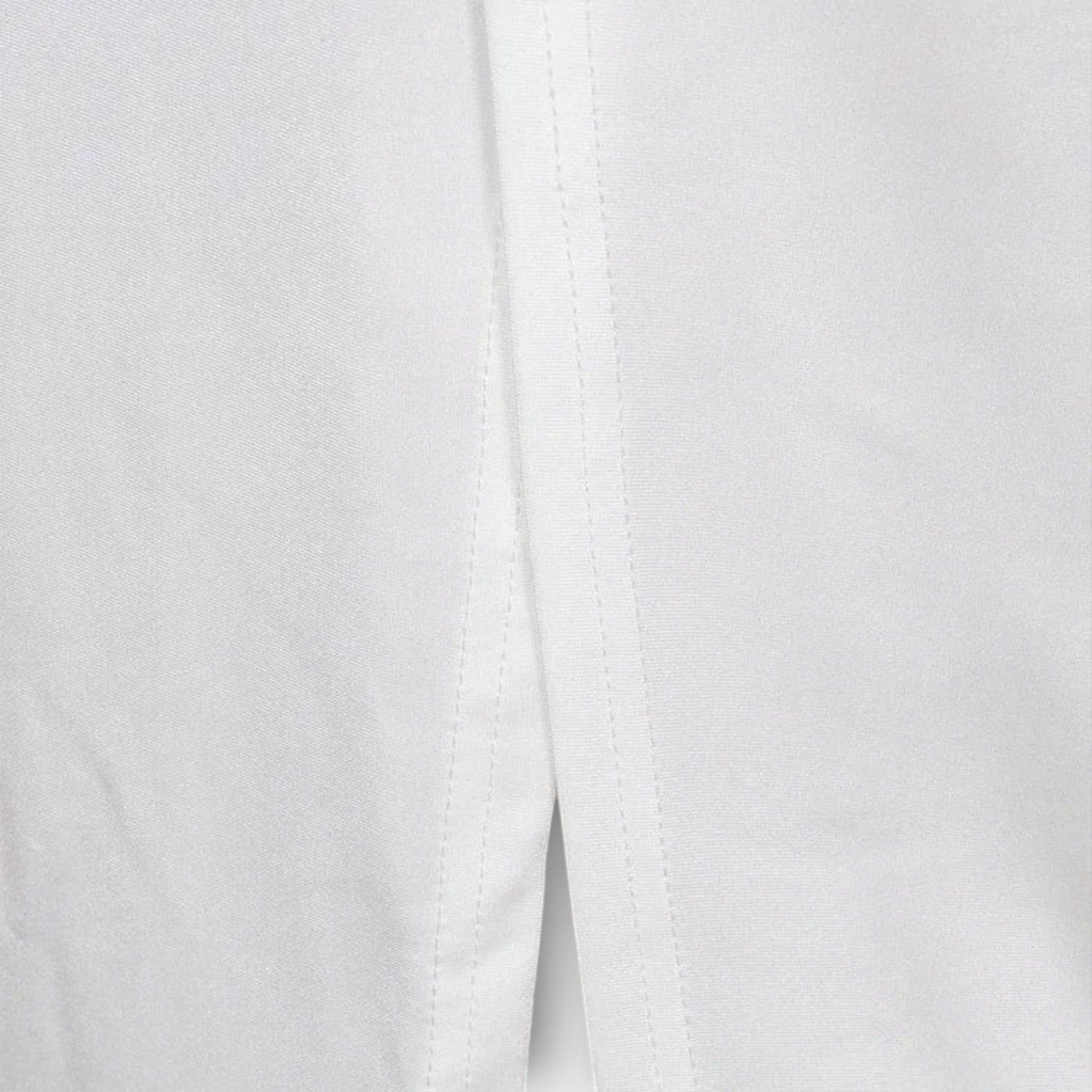 Selah - White Long Sleeve Dress with Waist Cutout and Rhinestone Accents