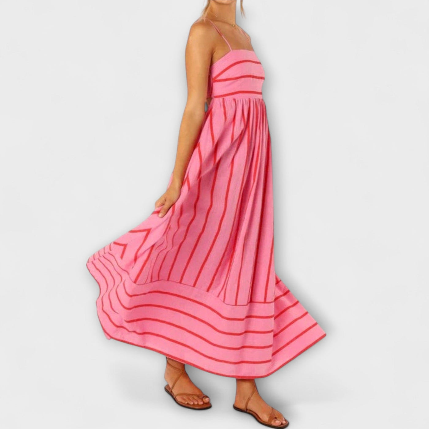 Svea - Maxi Dress in Bare Bloom
