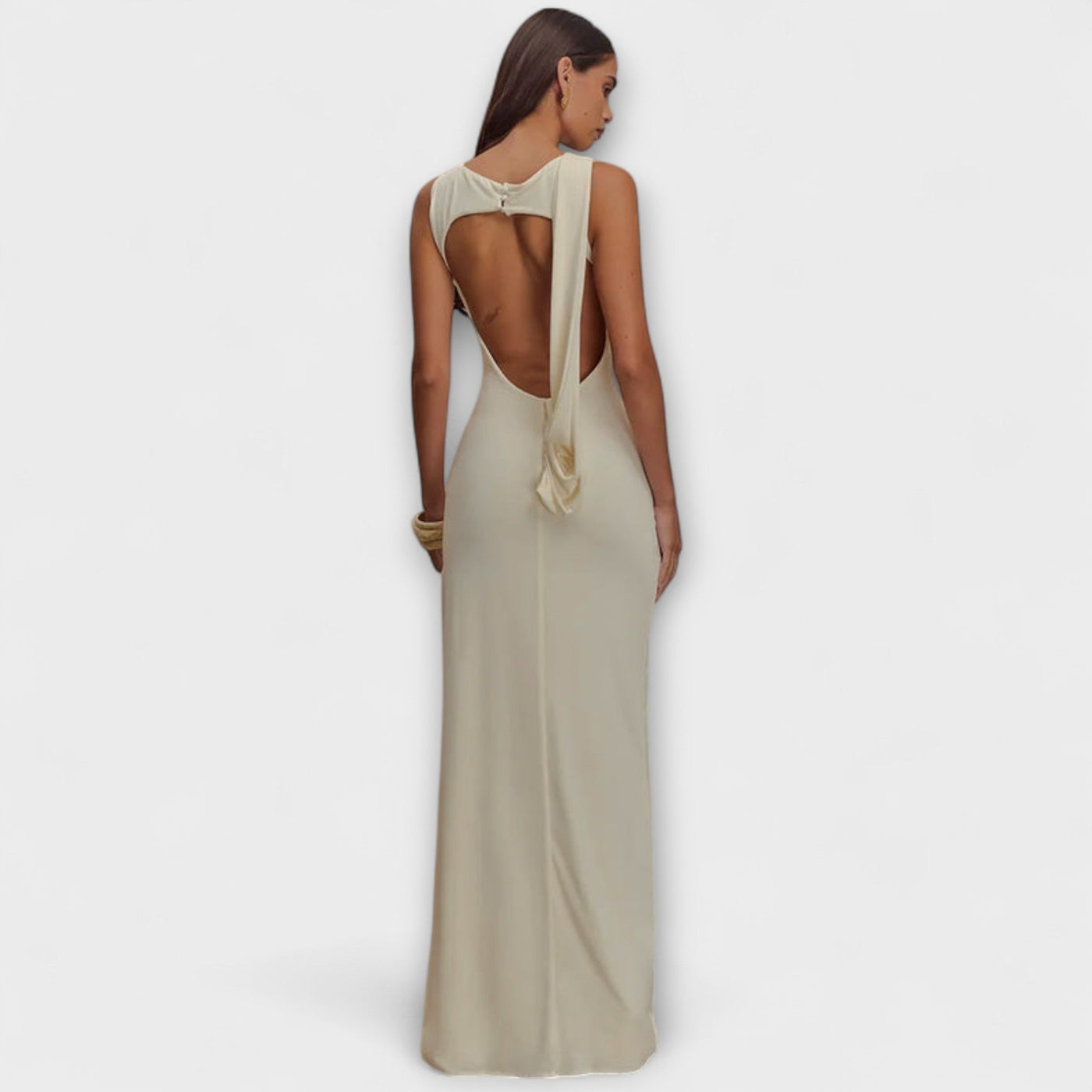 Rieke - Stylish Maxi Dress with High Slit