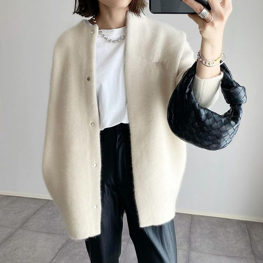 Chloé™ – Elegant Cashmere Cardigan