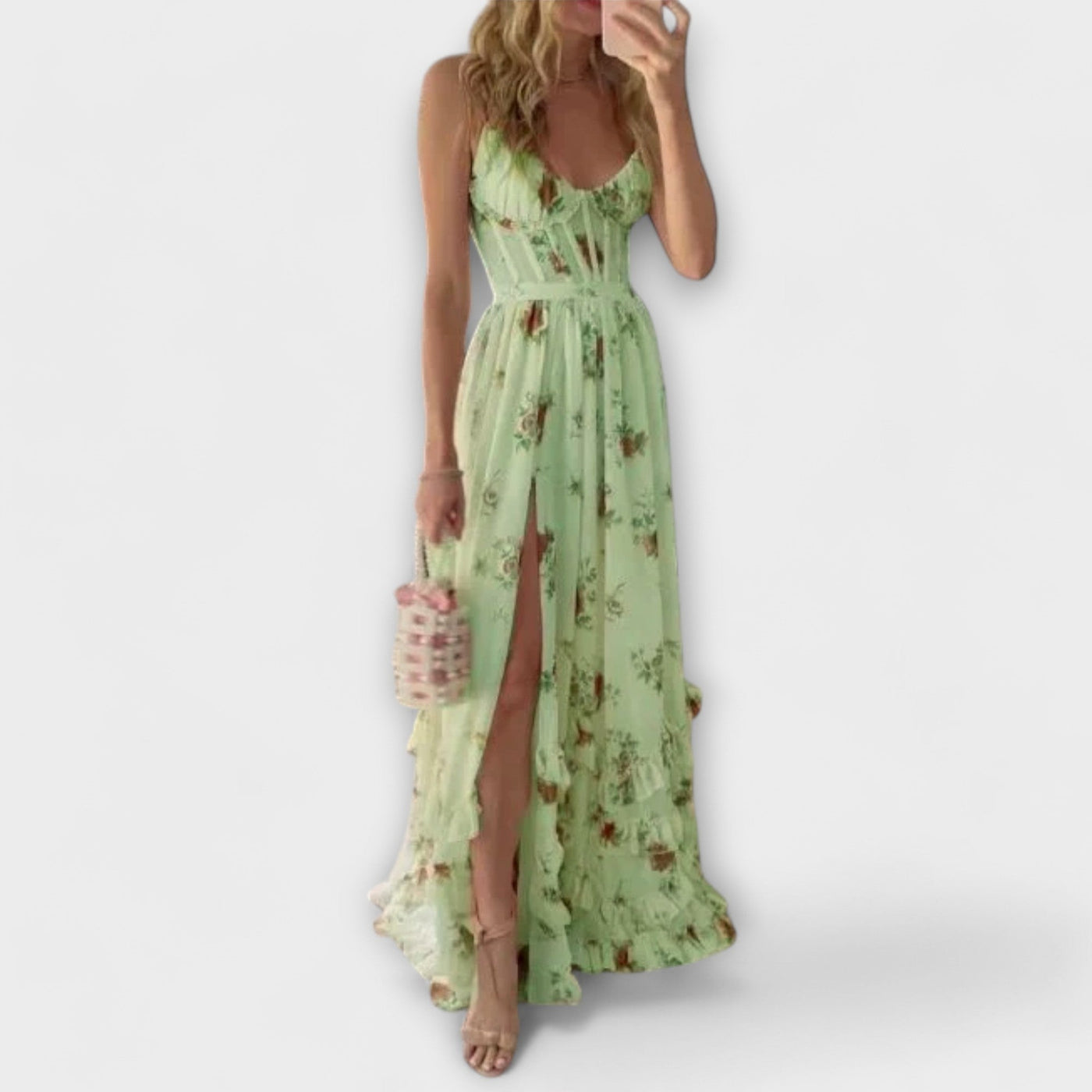 Hazel - Dress with Floral Pattern