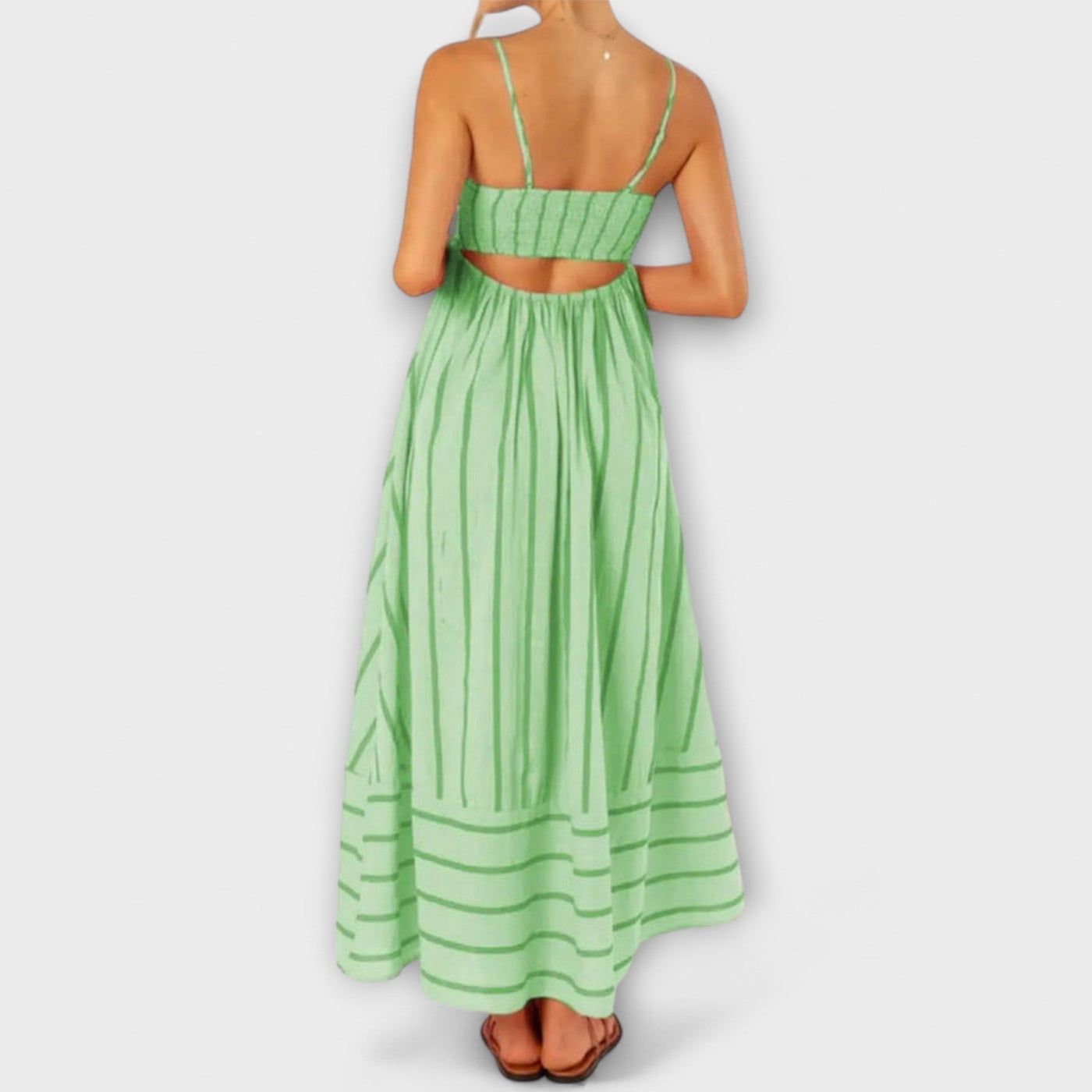 Svea - Maxi Dress in Bare Bloom